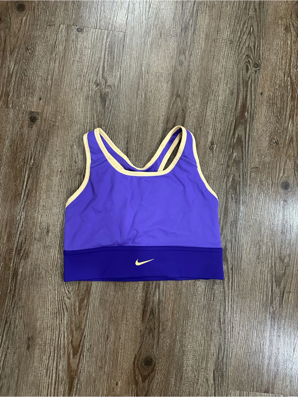 Nike Purple & Orange Sports Bra